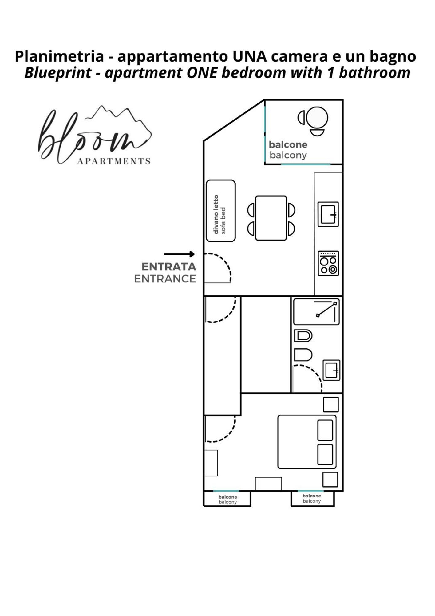 Bloom Apartments Trento Kültér fotó