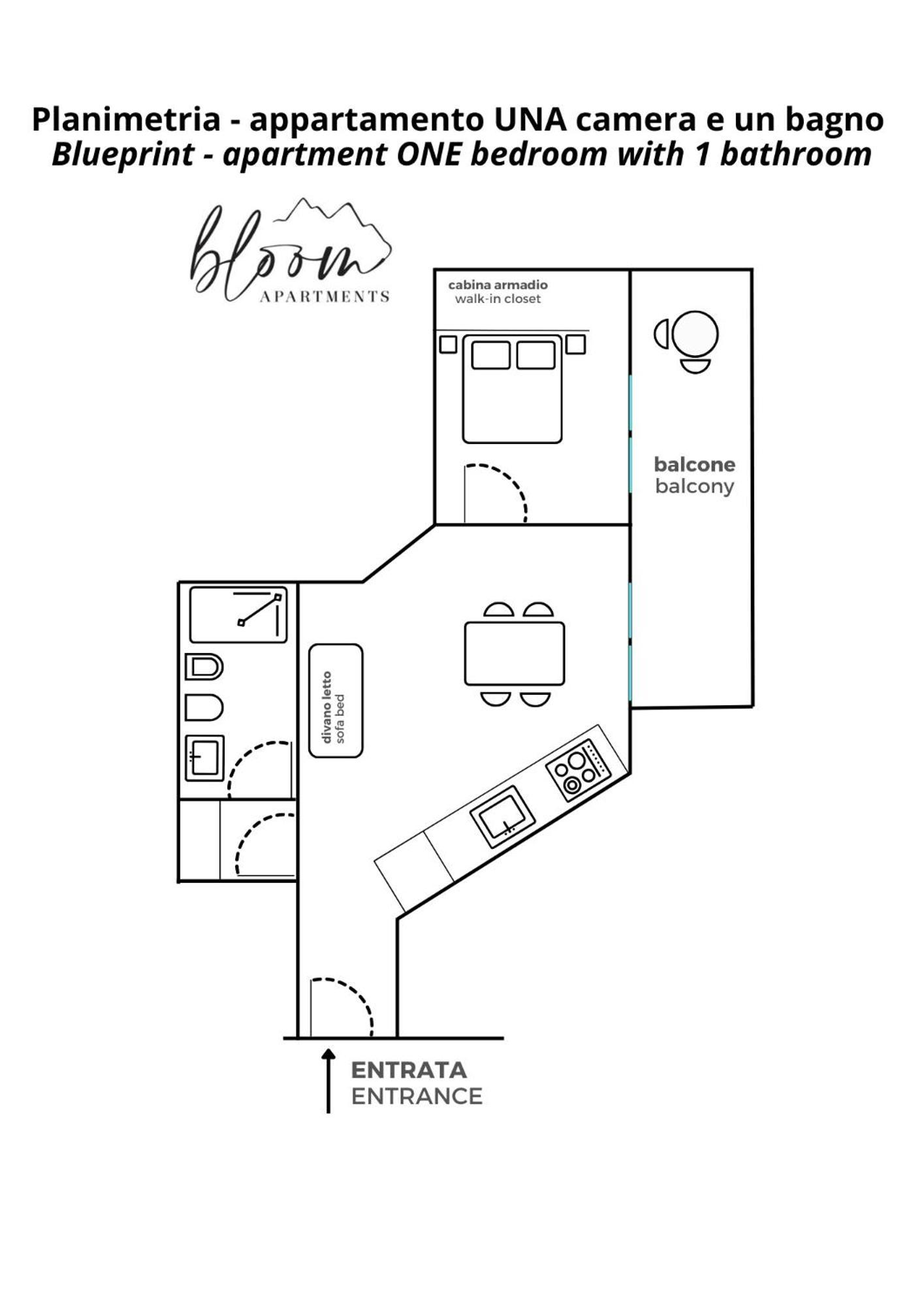 Bloom Apartments Trento Kültér fotó